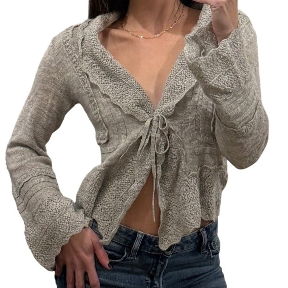 Talbots Alpaca & Merino Wool Cardigan